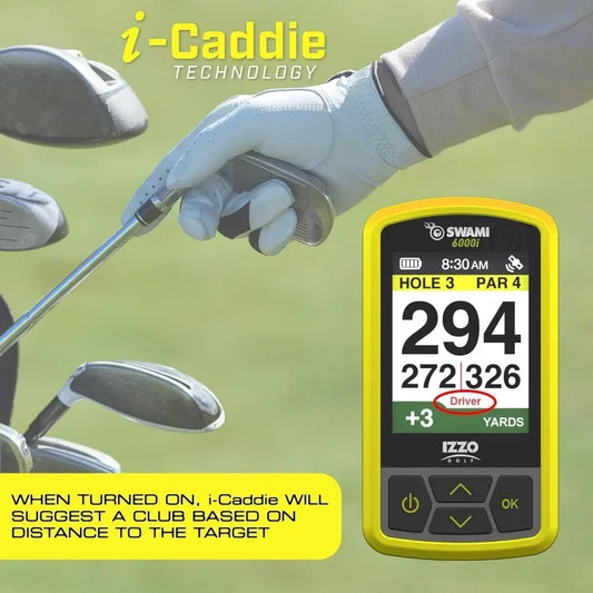 Good Swami 6000 Handheld Golf GPS Water Resistant Display