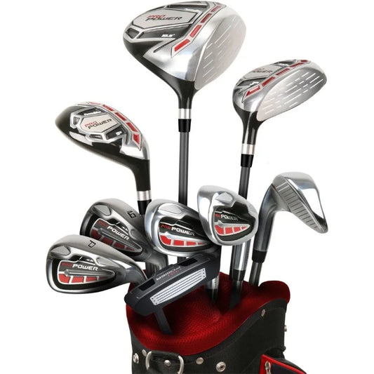 Powerbilt Pro Complete Golf Set For Men With Stand Bag