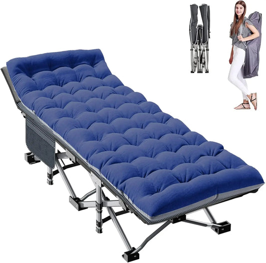 Pro Gear Folding Camping Cot Mat For Adults Heavy Duty