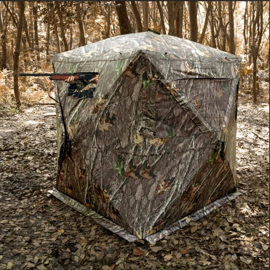 Portable 270 Degree See Through Ground Hunting Blind 1 2
