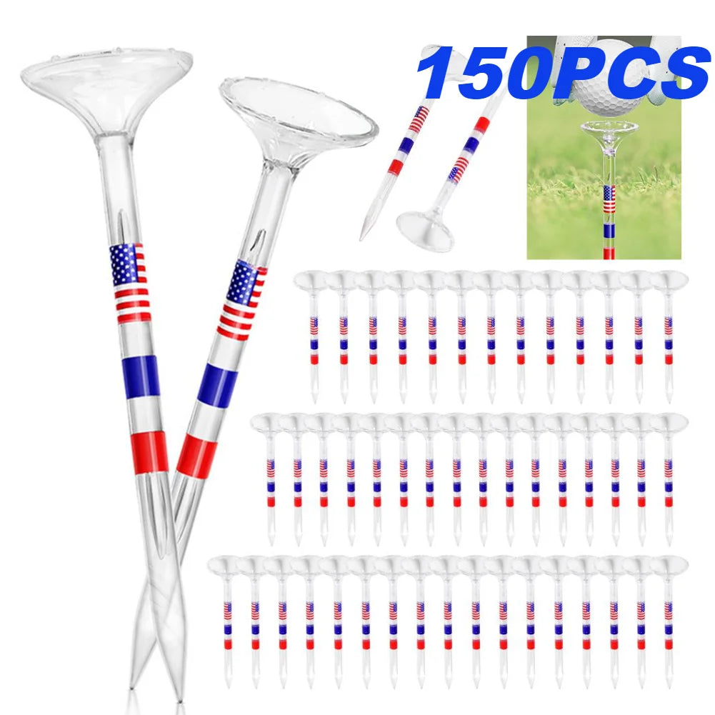 Mojoyce Plastic Golf Tees Reduce Friction Side Spin