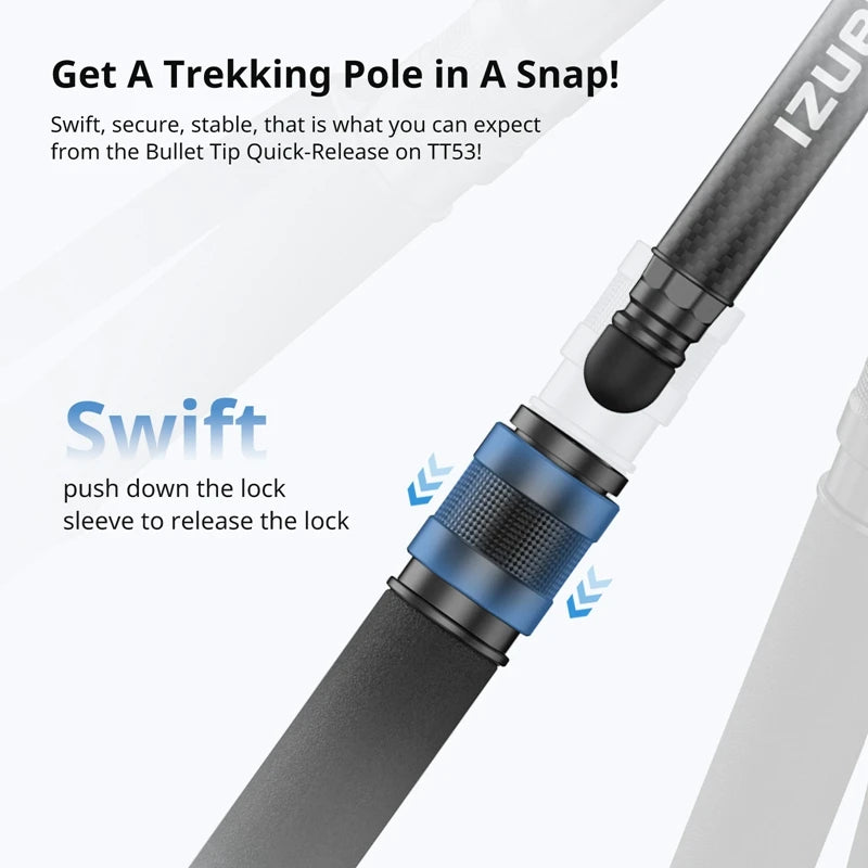 Ulanzi TT35 Five in 1 Hiking Stick Tripod Kit Outdoor