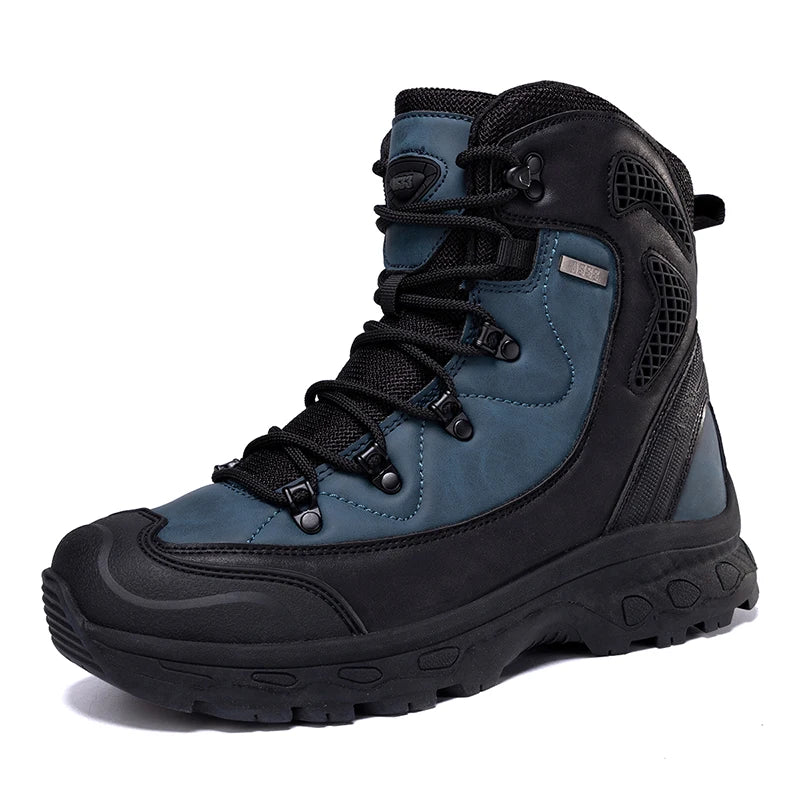 Louis Kadhr Mens Waterproof Motorcycle Hiking Boots