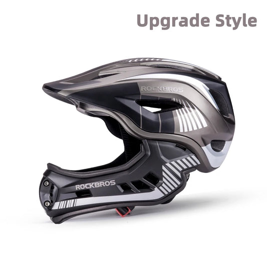 ROCKBROS Kids Detachable Full Face Cycling Helmet Safety