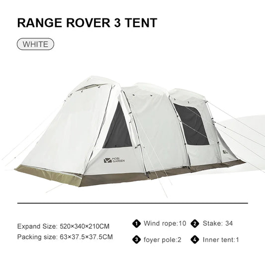 Mobi Garden LS4 Tunnel Tent Living Shell Camping Shelter